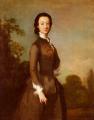 4 women's portraits 18th century hall - Portrait Of A Lady, Possibly A Member Of The Foley Family :: Richard Wilson