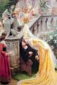 Romantic scenes in art and painting - Alain Chartier :: Edmund Blair Leighton