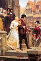 Wedding scenes - Call to Arms :: Edmund Blair Leighton