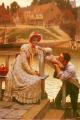 Romantic scenes in art and painting - Courtship :: Edmund Blair Leighton