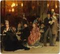 user art painting gallery - Ilya Repin's masterpiece "Paris cafe"