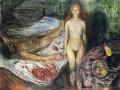 nude men - Death of Marat I (1907) :: Munch, Edvard