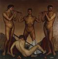 nude men - The musicians