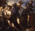 mythology and poetry - Minerva Sending Away Mars from Peace and Prosperity :: Jacopo Tintoretto