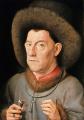 men's portraits 15th century hall - The Man with the Carnation :: Jan van Eyck