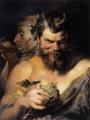 portrait Two Satyrs by Peter Paul Rubens