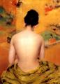 Nu in art and painting - Back of a Nude :: William Merritt Chase
