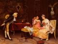 Romantic scenes in art and painting - Taking A Bow :: Adriano Cecchi