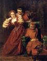 Romantic scenes in art and painting - Two Gentlemen of Verona :: Alfred Elmore
