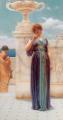 Romantic scenes in art and painting - The Engagement Ring :: John William Godward 