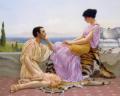 Romantic scenes in art and painting - Youth and Time :: John William Godward