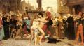Romantic scenes in art and painting - Execution of Matrimonial unfaithfulness :: Jules Arsene Garnier