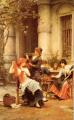 Romantic scenes in art and painting - Alfresco :: Luke Fildes