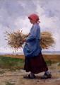 Village life - Returning From the Fields :: Julien Dupre