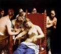 Antique world scenes - The Death Of Cleopatra :: Guido Cagnacci