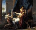 Art scenes from literary works - Sappho and Phaon :: Jacques-Louis David