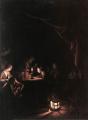 Interiors in art and painting - The Evening School :: Gerrit Dou 