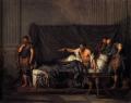 Antique world scenes - Septimius Severus and Caracalla :: Jean Baptiste Greuze