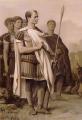 Antique world scenes - Julius Caesar and Staff :: Jean-Leon Gerome