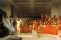 Antique world scenes - Phryne before the Areopagus :: Jean-Leon Gerome 