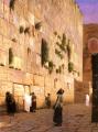 Antique world scenes - Solomon's Wall Jerusalem :: Jean-Leon Gerome