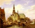 Architecture - A Capriccio View Of Amsterdam :: Cornelis Christiaan Dommelshuizen