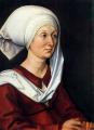 1 women portraits 15th century hall -  Portrait of Barbara Durer :: Albrecht Durer