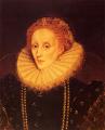 2 women portraits 16th century hall - Queen Elizabeth I :: Marcus Gheeraerts the Younger 