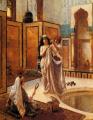 Interiors in art and painting - The Harem Bath :: Rudolf Ernst