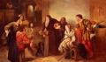 Interiors in art and painting - The Beggar Of Bethnal Green :: Sir John Gilbert
