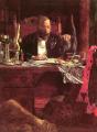 Interiors in art and painting - Professor Benjamin Howard Rand :: Thomas Eakins