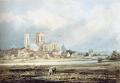 Architecture - York Minster from the South-East, with Layerthorpe Bridge :: Thomas Girtin