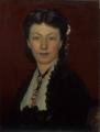7 female portraits ( the end of 19 centuries ) in art and painting - Portrait of Mrs Neyt :: Charles Auguste Imile Durand