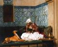 scenes of Oriental life (Orientalism) in art and painting - A Joke :: Jean-Leon Gerome 