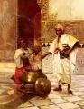 scenes of Oriental life (Orientalism) in art and painting - In The Alhambra :: Rudolf Ernst