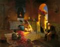 scenes of Oriental life (Orientalism) in art and painting - The Perfume Maker :: Rudolf Ernst
