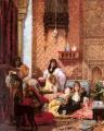 Arab women (Harem Life scenes) in art  and painting - The Sultan's Favorites :: Georges Jules Victor Clairin