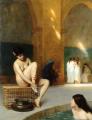 Arab women (Harem Life scenes) in art  and painting - Nude Woman :: Jean-Leon Gerome