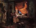 Arab women (Harem Life scenes) in art  and painting - A Moorish Interior :: Rudolf Ernst