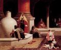 Arab women (Harem Life scenes) in art  and painting - In the Harem :: Adolphe Yvon