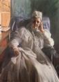 Portraits of women of middle age - Drottning Sophia :: Anders Zorn