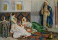 Arab women (Harem Life scenes) in art  and painting - In The Harem :: Antonio Gargiullo