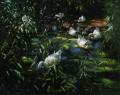 Animals - Ducks in the reed pond :: Alexander Koester