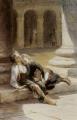Children's portrait in art and painting - Tired Minstrels :: Augustus Edwin Mulready
