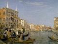 Venice - The Great Fete on the Grand Canal Venice :: Emma Ciardi 