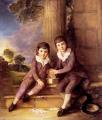 Children's portrait in art and painting - John and Henry Trueman Villebois :: Thomas Gainsborough