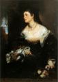 6 woman's portraits hall ( The middle of 19 centuries ) in art and painting - Adele - countess Waldstein-Wartenberg :: Hans Makart