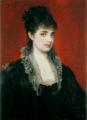 7 female portraits ( the end of 19 centuries ) in art and painting - Anna von Waldberg :: Hans Makart