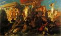 Antique world scenes - Journey on the Nile Cleopatra :: Hans Makart