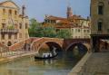 Venice - A Venetian Bridge :: Antonietta Brandeis